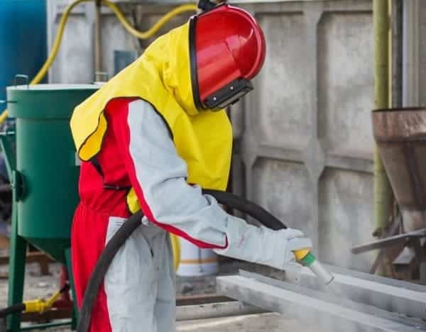 Пескоструйная обработка металла